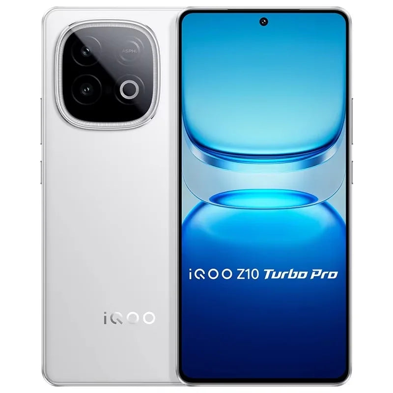 Original Vivo IQOO Z10 Turbo Pro 5G Smartphone 7000mAh 120W SuperVOOC Snapdragon 8s Gen4 6.78 Inch AMOLED 144Hz 50MP OIS OTA NFC Tidesmit