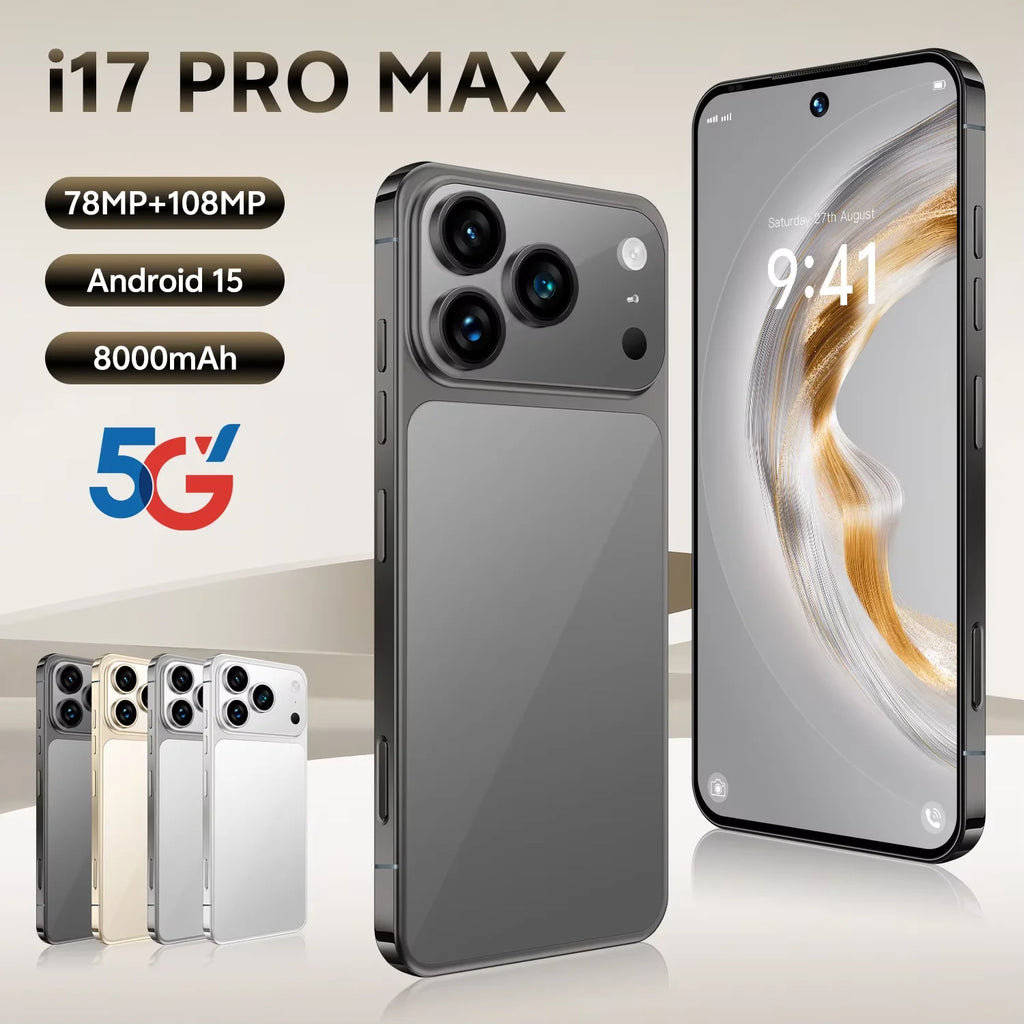Tidesmit 5G Smartphone 16GB RAM 1TB Storage 6.9 Inch AMOLED Display Tidesmit