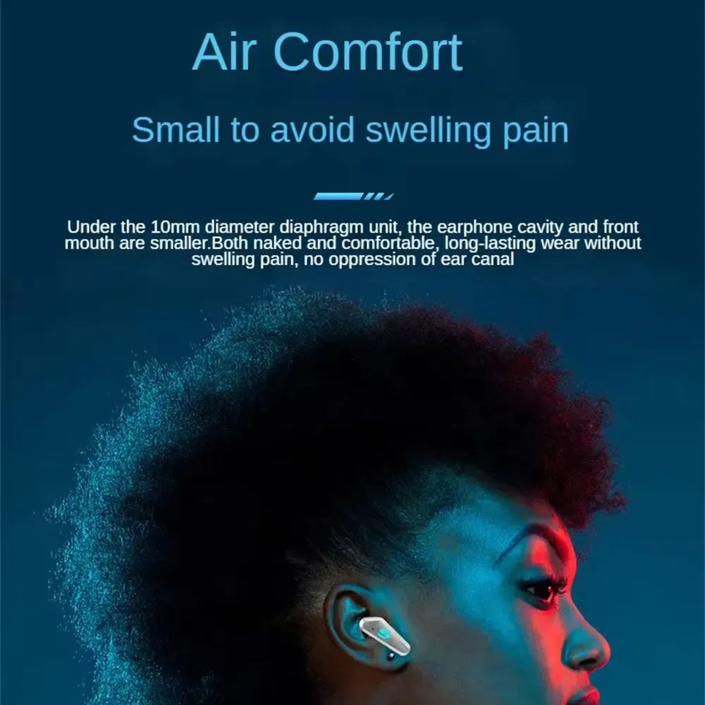 2025 OEM X35 TWS Headset Waterproof Earbuds Wireless Headphones Low Latency Gaming Earphones Tidesmit