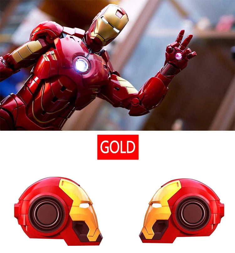 Wireless Cartoon Creative Gift Robot Radio Subwoofer Small TWS Speaker Sound Box Iron Man Wireless bluetooth Speaker My Store