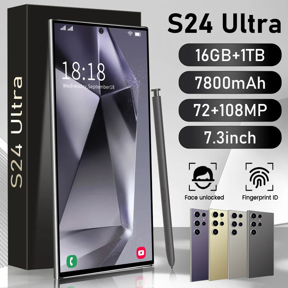Tidesmit 5G Smartphone, 16GB RAM, 1TB Storage, 108MP Camera Tidesmit