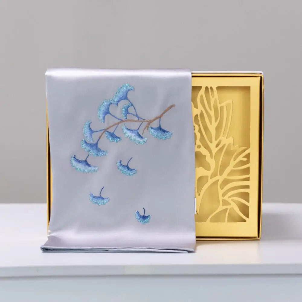 Suzhou Embroidery Silk Scarf Traditional Craft Gift
