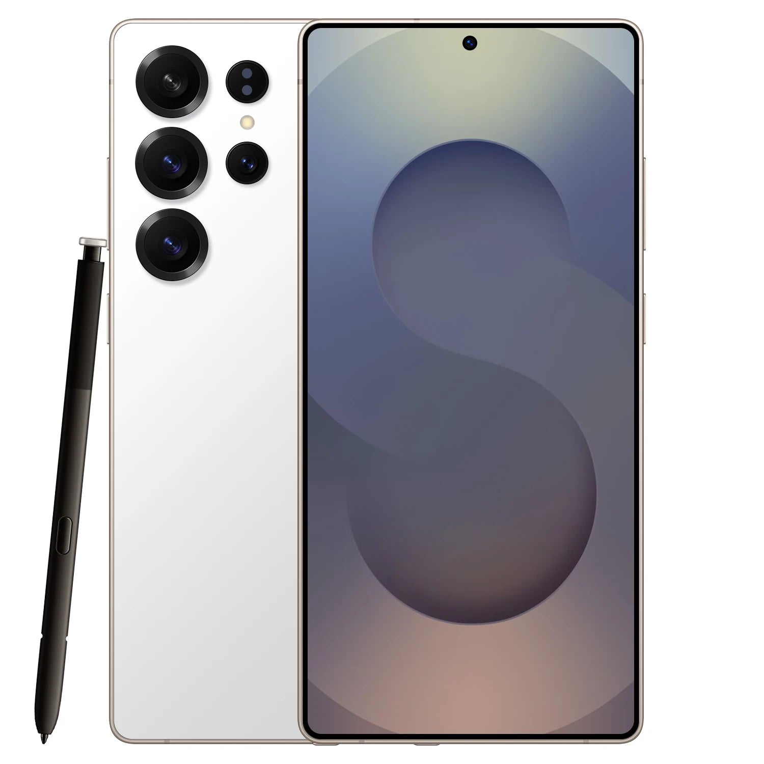 S25 Ultra 5G Smartphone 16GB RAM 1TB - Unlocked Mobile White 16g 1TB Tidesmit