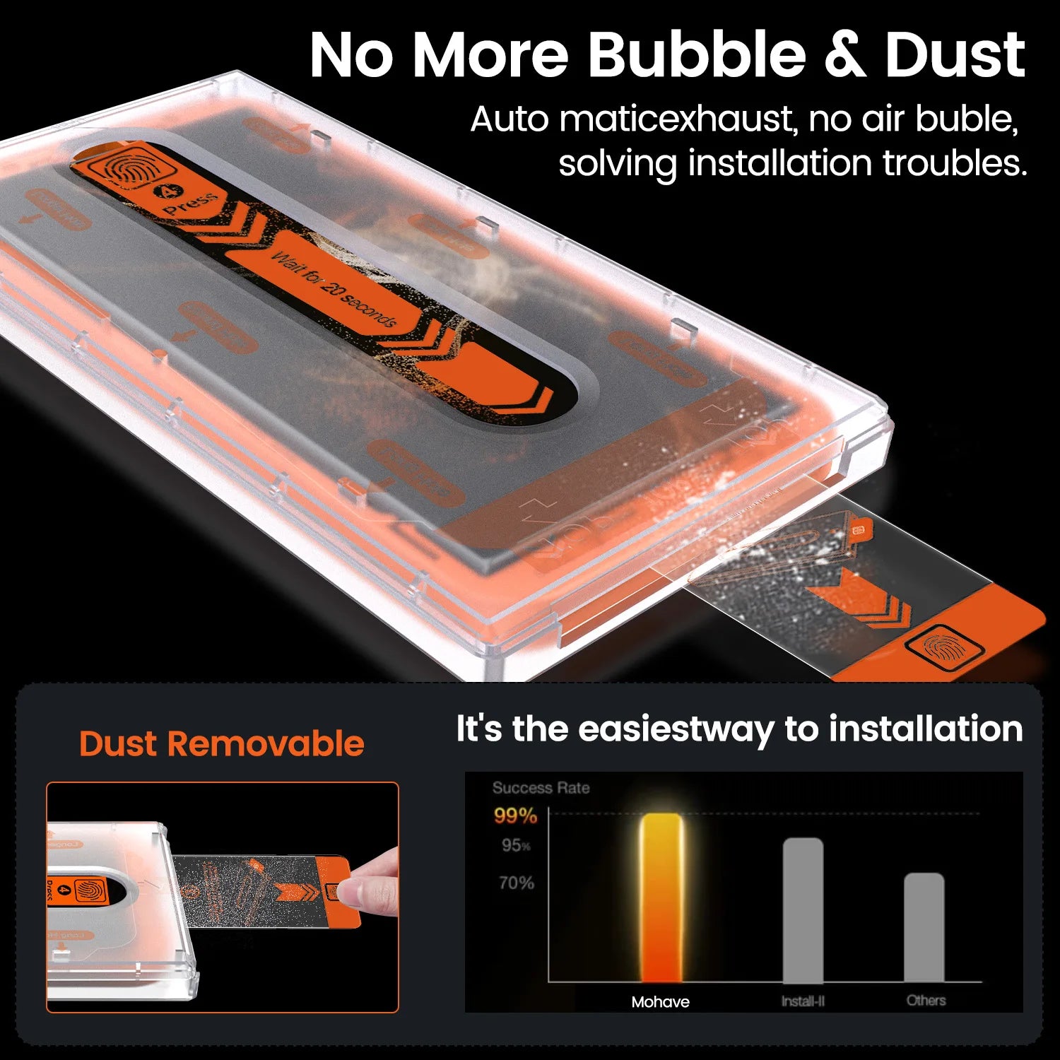 For Samsung S25Edge/S25U/S24+/S23/S22+ 2.5D9HDust-Free Cabin Anti-PeepingPrivacy Toughened Screen Protector Anti-Fall Dust-Proof Tidesmit