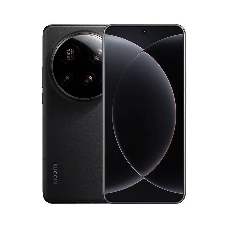 Xiaomi 15 Ultra 5G smartphone in sleek black featuring Snapdragon 8 Elite processor and high-end camera system.