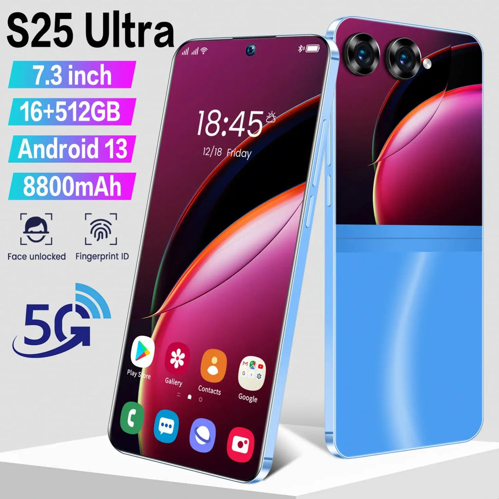 5G Smartphone 512GB Unlocked 6.8 Inch Display | Tidesmit Essential Tidesmit
