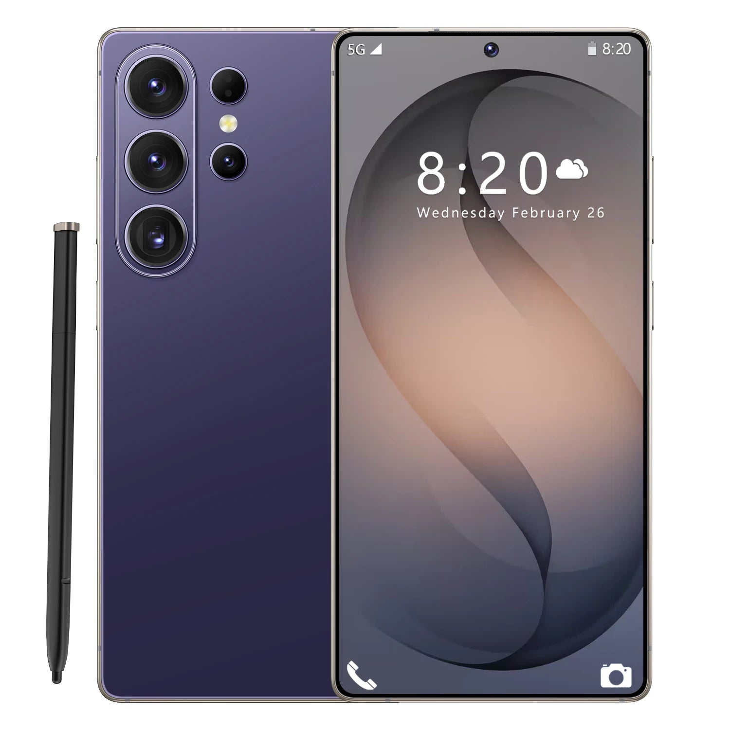 Original S26 Ultra 5G smartphone with 16GB RAM and 1TB storage showing sleek design, gallery view 14