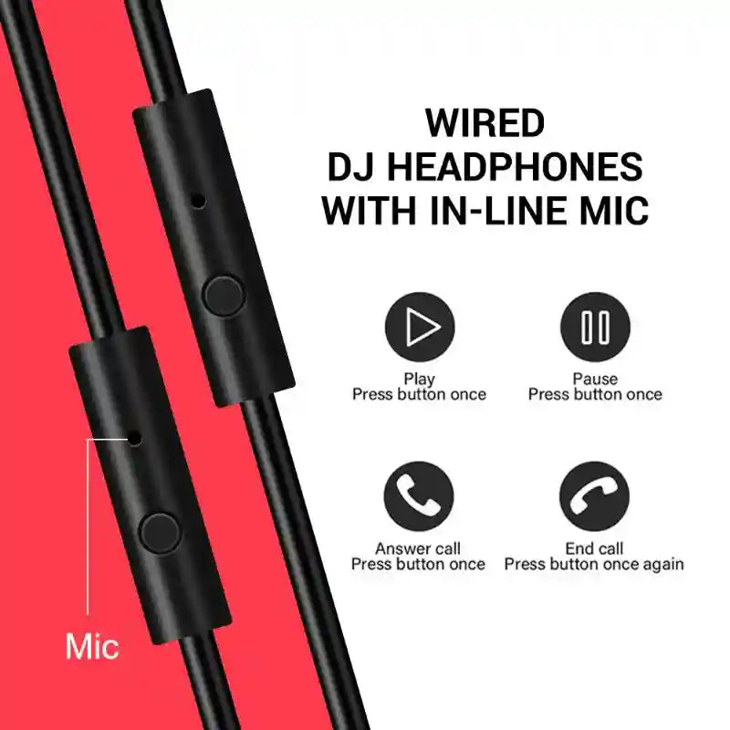 Wired Over-Ear Gaming Headset with High-Definition Microphone Tidesmit
