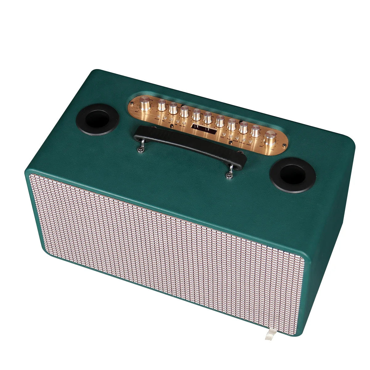 Super Bass Retro Wooden Wireless BT Karaoke Speaker Active HIFI Music Woofer RGB USB Connectivity Battery Computer Mobile Phone My Store