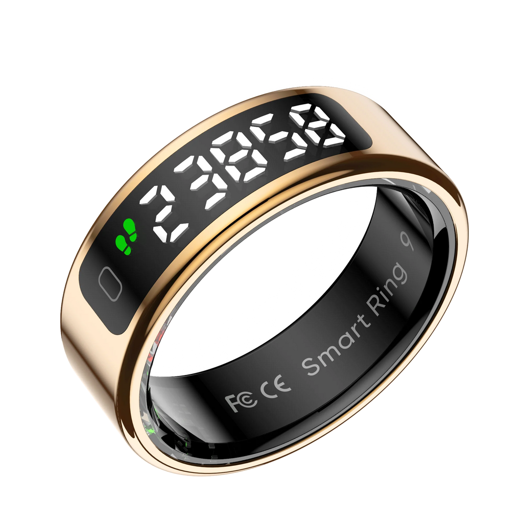 R11 Smart Ring 3.3g 5ATM waterproof Wireless Charging Heart Rate Blood Oxygen Sleep Health Monitor Step Distance Fitness Tracker Tidesmit