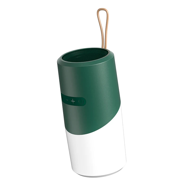 Hight Quality bluetooth Speaker Outdoor Woofer Ipx6 Waterproof Speakers Shower Portable Mobile Music Mini with RGB Light Green My Store