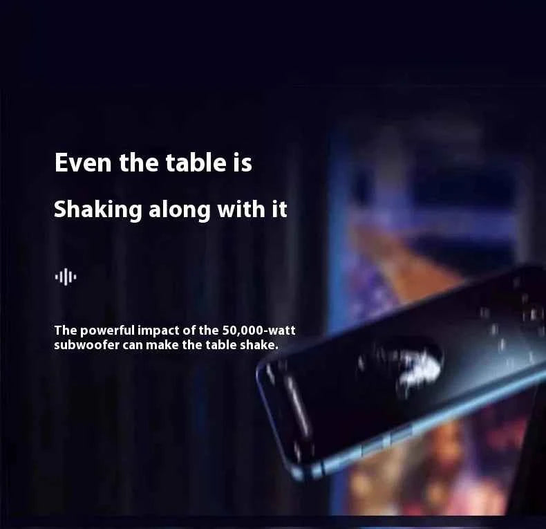 Upgrade Mini Portable Bluetooth Speaker RGB Light USB TF Card Reader Stereo MP3 Speaker for Home Atmosphere Desktop My Store