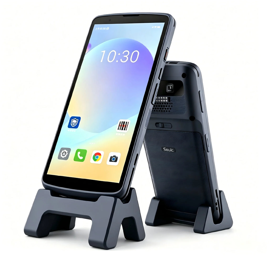 Seuic CRUISE2 5G PDA with 6-inch screen, high-capacity battery, and Android 11.0 mobile terminal from Tidesmit.