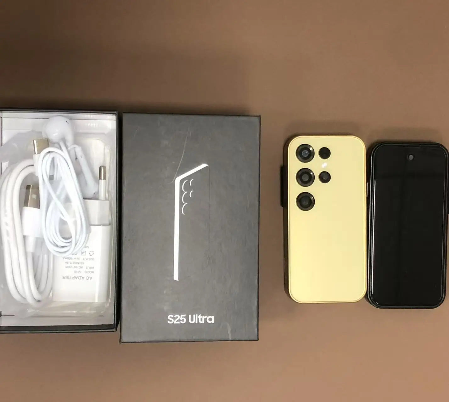 Low Prices Touch Screen 2+16GB Dual Sim S25 ultra Smart Phone Best Selling 4g 5g Android S25 Mini Ultra Small Mobile Phones Gold 2g Tidesmit