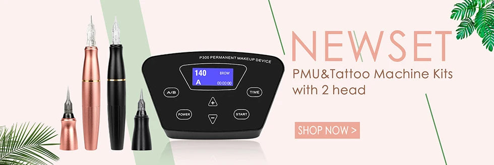 Permanent Makeup Tattoo Cartridges - Professional Rotary PMU Needles Permanent Makeup Machines Tidesmit