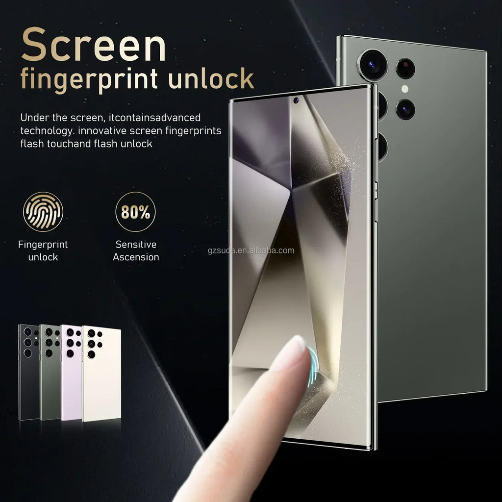 Note 30 Ultra Smartphone 7.3 Inch AMOLED Screen Telephone Smartphone 5G Cellphone Large Screen HD Camera Tidesmit