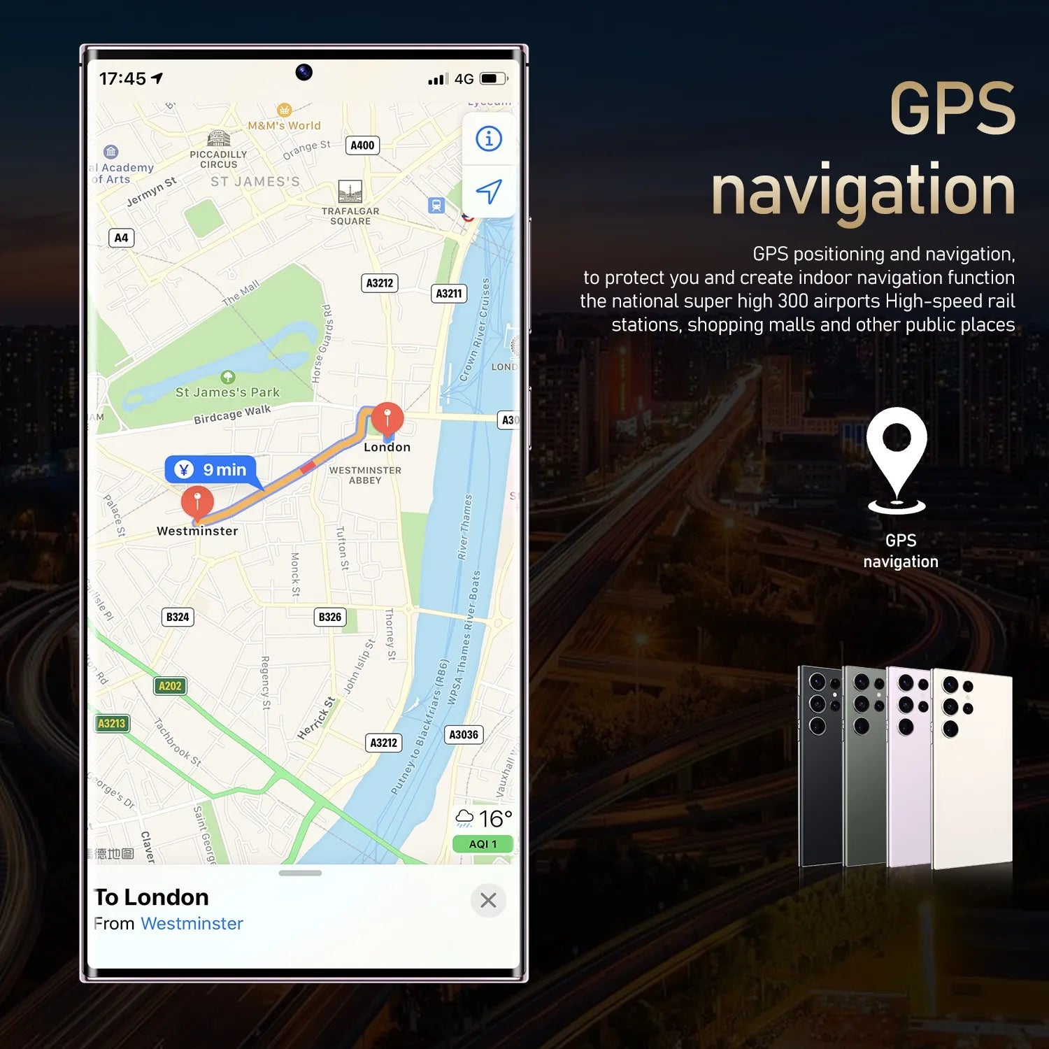 2024 New Ultra-high Speed S24 Ultra 16GB+1TB 5G Smart Phone 7.2-inch 3-7MP Snapdragon 8+2 Android 14 Game Phone Tidesmit