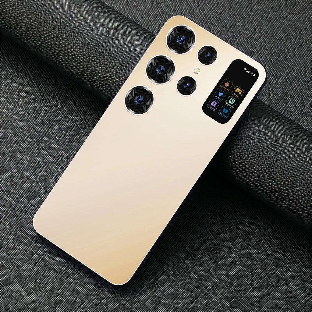 2025 New Arrival S24 Ultra Smart Phone 7 Inch Mobile Phones 16+1TB Unlock S-Pen 5G WIFI Gaming Android HD LCD 65W Tidesmit