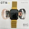 Montre Intelligente Smart Watch GT16 Set with Double Straps BT Call Sante Des Cardiofrequencemetre Fitness Tracker Montres - Tidesmit