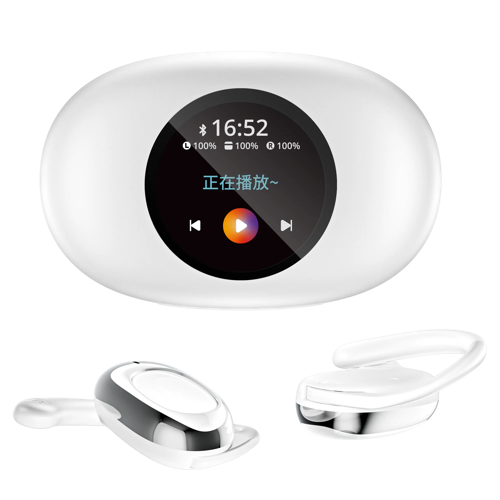 Y39 Wholesale Manufacturer Hanging Ear Wearing Earbuds Wireless Earbud Waterproof Sport AI Translation Headphones Tidesmit