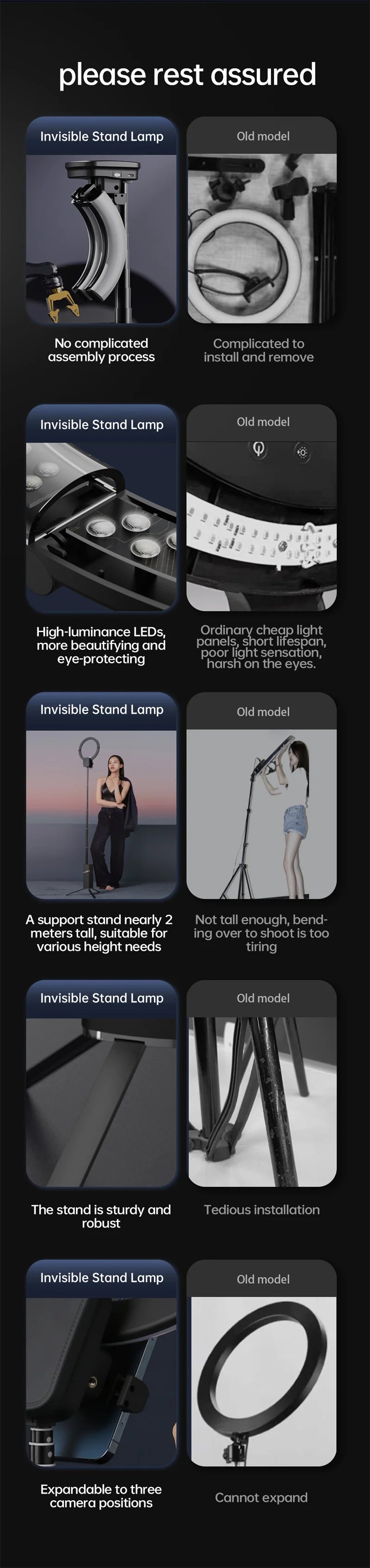 Hot yy-1 pink selfish phone small ring tiktok light photo and video production battery powered ring light 360 photo studio Tidesmit