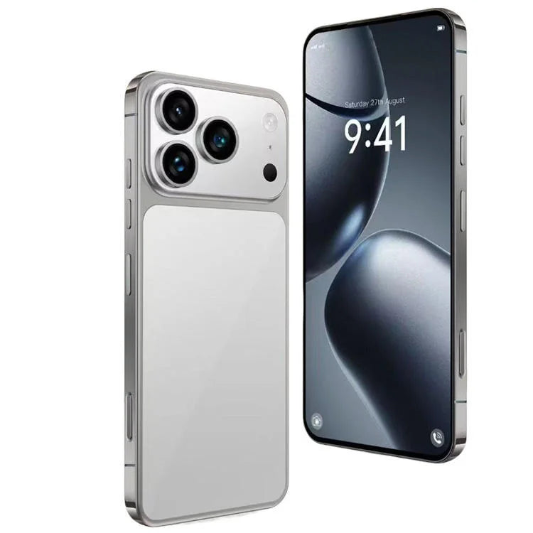 2025 17 Pro Max 5G smartphone with 6.9 inch HD 144Hz display and 108MP camera, 16GB RAM 1TB storage, Android 14