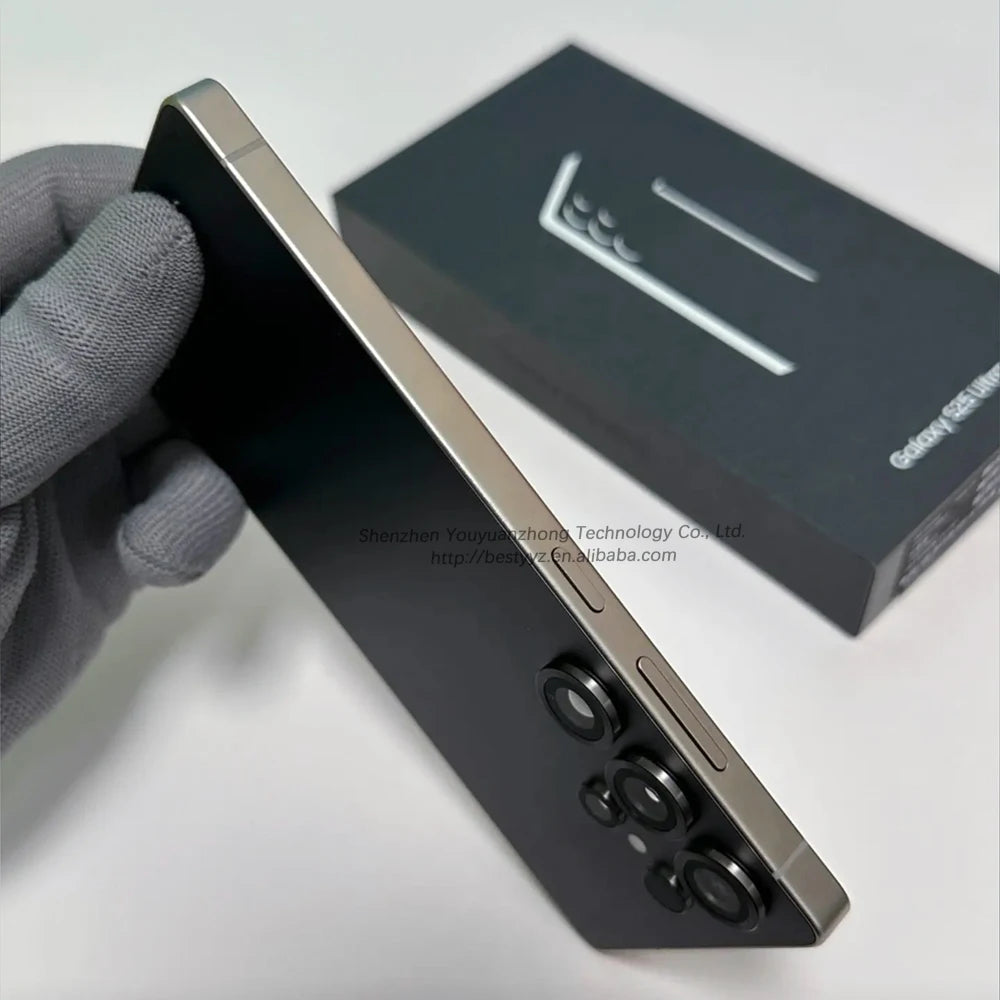 Tidesmit S25 Ultra 6.9 inch 5G Android smartphone featuring dual SIM, unlocked for global 4G and 5G network usage.