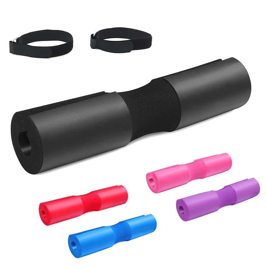 Hot Sale Custom Logo 7 PCS Pack Barbell Pad With Carry Bag Fitness Gym Accessories Tidesmit