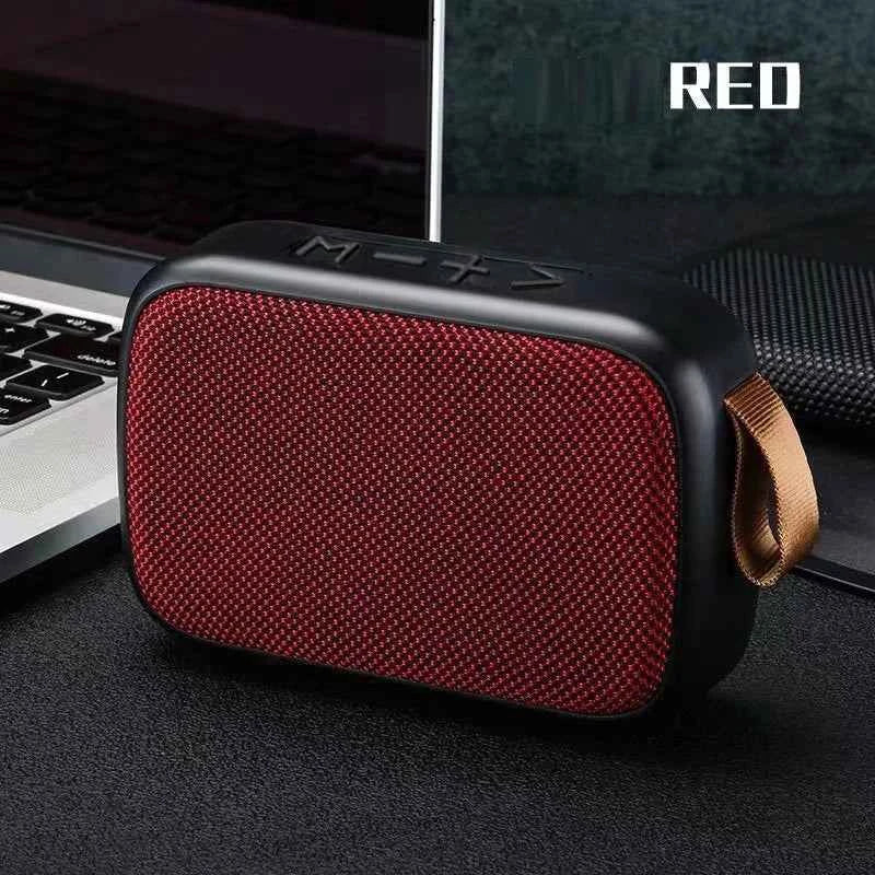 Subwoofer Speaker Professional Audio Sound Equipment Party DJ Waterproof Bass Wireless BT Mini Portable Speaker Red plastic My Store