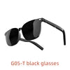 2024 New Cheap Fashion Anti Blue-ray G05 Smart Sunglasses BT5.3 AI Music Play Phone Call Touch Glasses AR Wireless Smart Glasses G05-T-Black Tidesmit