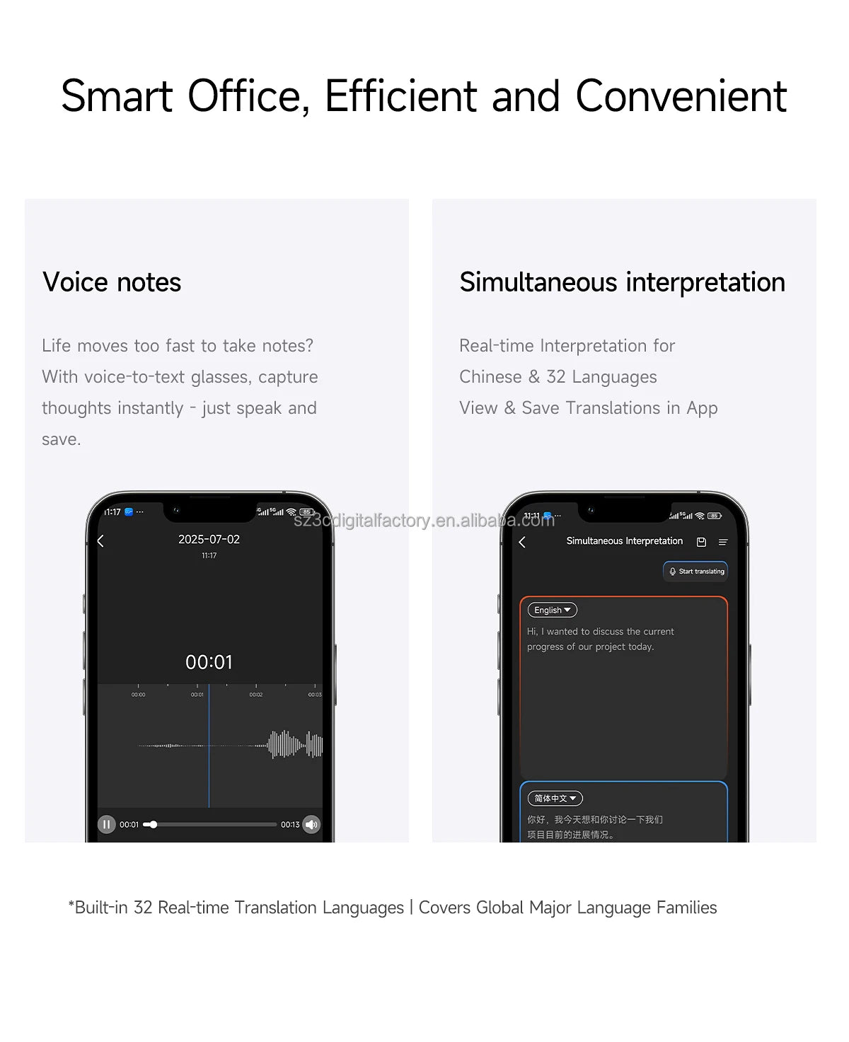 NextGen CY01 Smart Glasses AIPowered Translation 8.0MP Camera Multimedia Player AR Hardware Glasses Tidesmit
