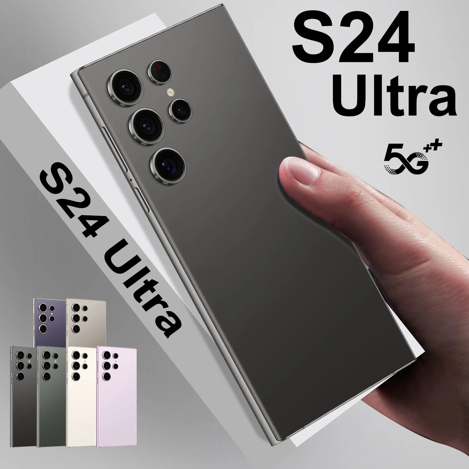 Tidesmit S24 Ultra 5G Smartphone with 16GB RAM, 1TB storage, and 7.3 inch display for ultimate gaming.