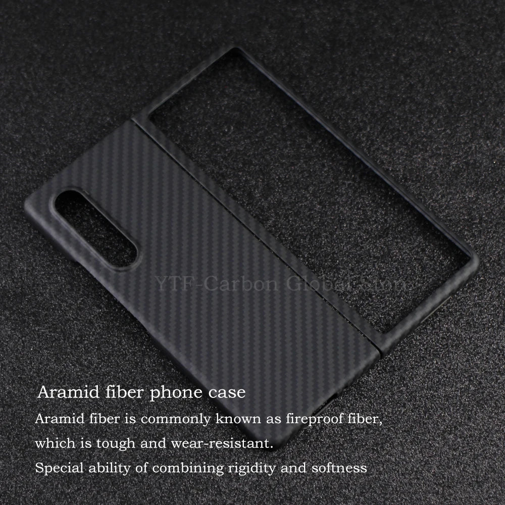 Samsung Galaxy Z Fold 6 Carbon Fiber Case | Ultra-Thin Aramid Cover Tidesmit