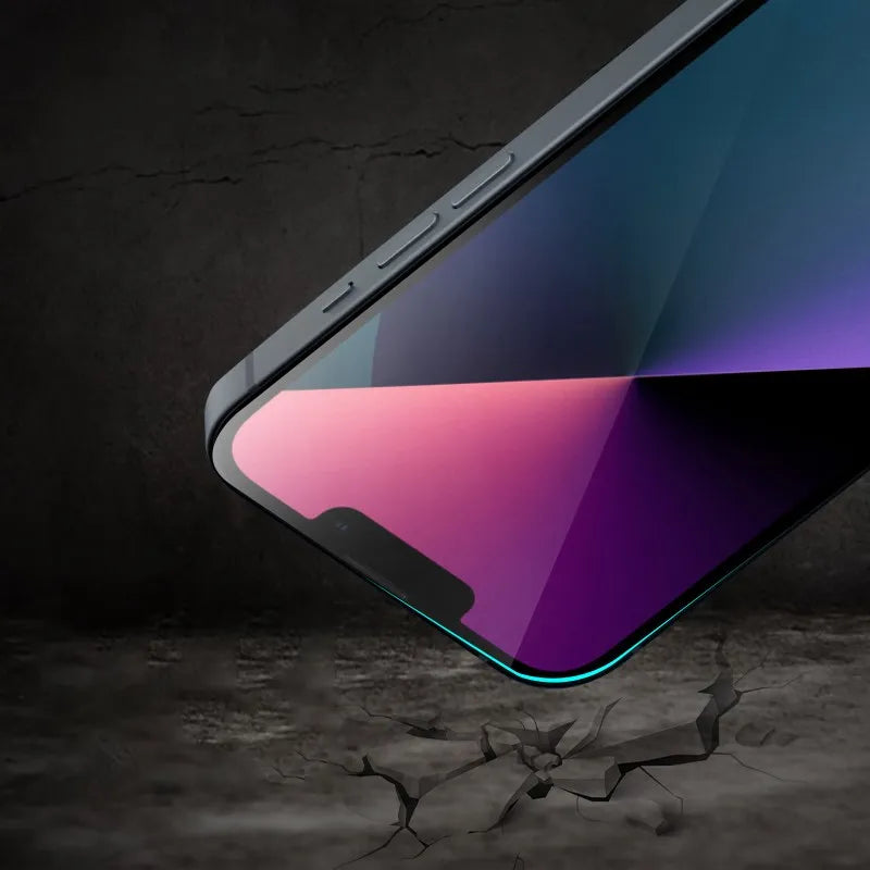 MOMAX 0.3mm Anti Scratch Tempered Glass for iPhone 14 13 13 Pro Privacy Screen Protector Tidesmit