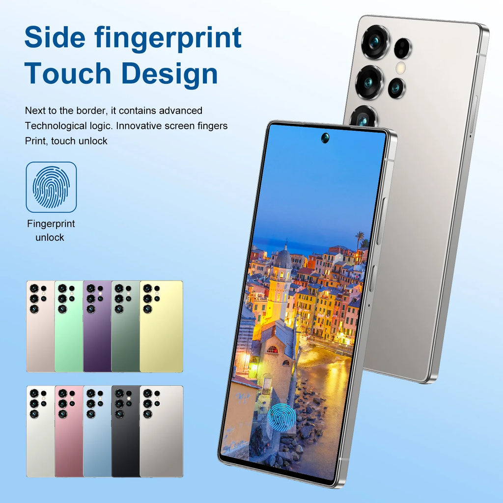 S25 Ultra Professional Videography Smart Phone HD Resolution 4GB+64GB ROM 3-5X Optical Zoom Camera Dual Sim Card CDMA Global Tidesmit