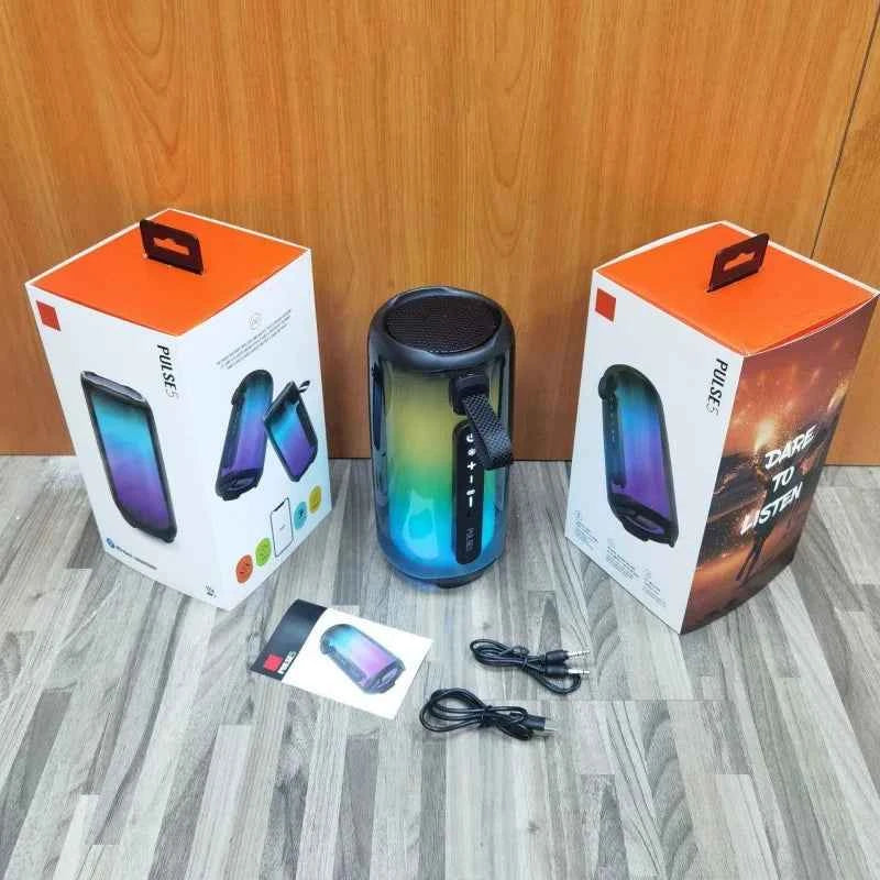 Pulse6 RGB Wireless Portable Speaker LED Flashlight Waterproof Speaker Boombox Outdoor Party Box Home Gift Pulse4 Pulse5 Speaker My Store