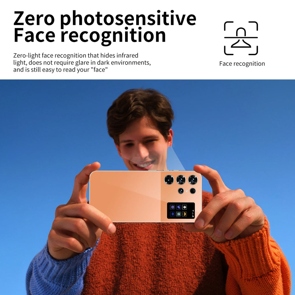 Real high quality 22+1tb s25 ultra smartphone best selling android 15phone cheap 7.3inch s25 ultra smart phone Tidesmit