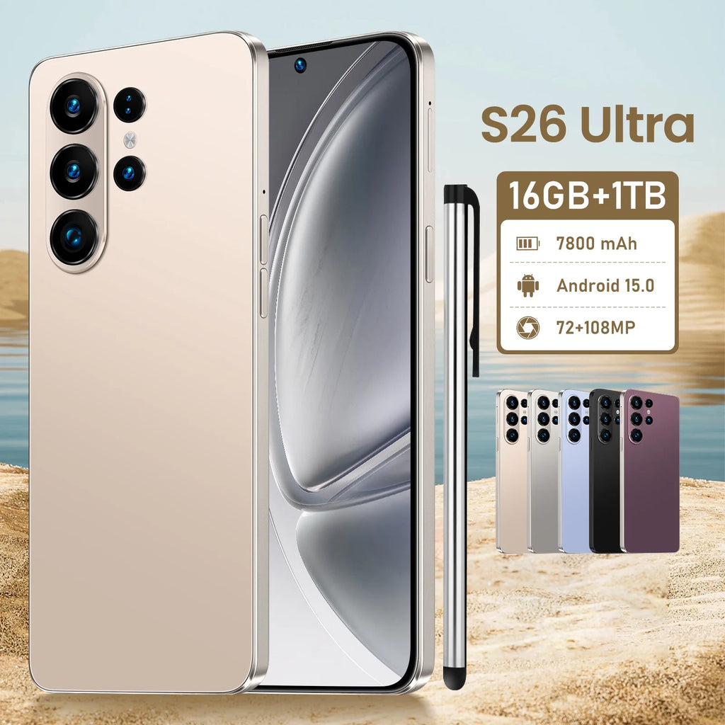 Tidesmit 7.3-Inch 5G Smartphone 1TB 16GB RAM OLED Unlocked Dual SIM Tidesmit