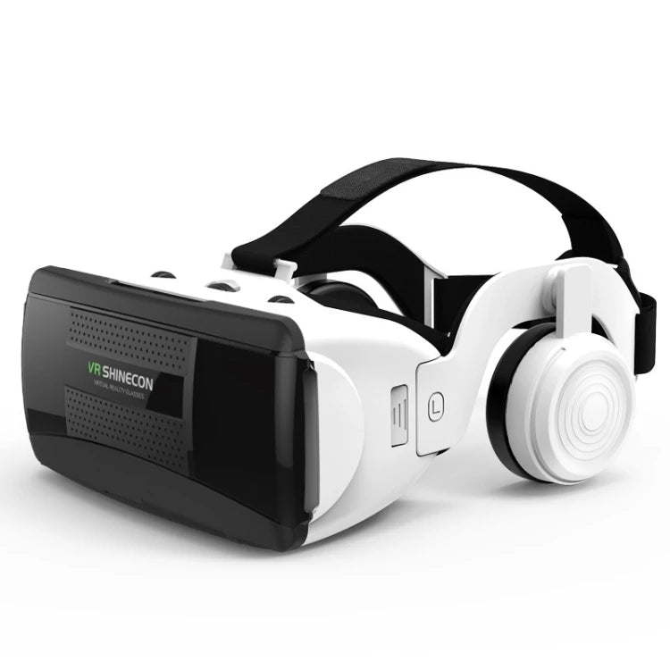 VR SHINECON G06EB Virtual Reality 3D Video Glasses Suitable for 4.7 Inch - 6.1 Inch Smartphone with HiFi Headset Tidesmit