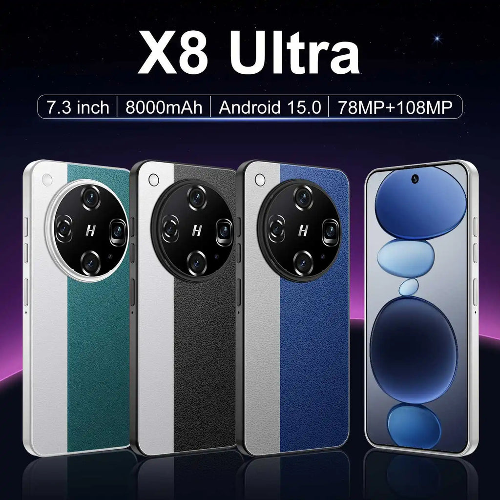 Android 15 5G Smartphone 1TB 7.3-inch Display - Tidesmit Essential Series Tidesmit