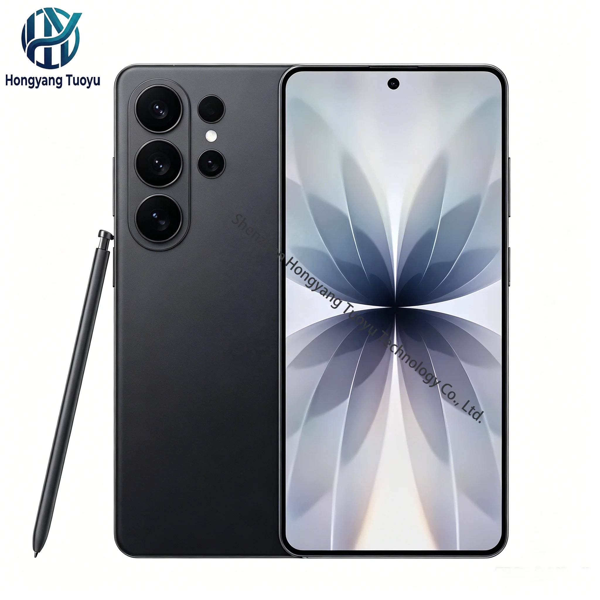 Tidesmit S26 Ultra 5G smartphone with 7.3 inch perforated screen 22GB RAM 1TB storage and AI camera technology