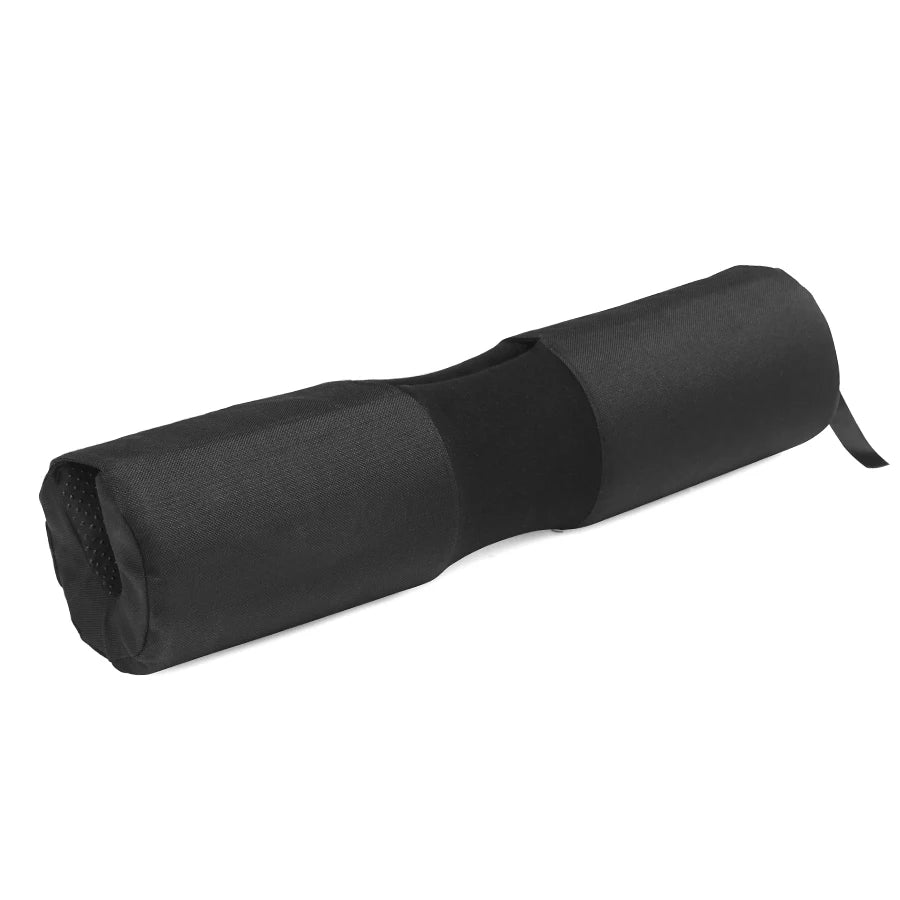 Hot Sale Custom Logo 7 PCS Pack Barbell Pad With Carry Bag Fitness Gym Accessories cloth barbell pad(black) Tidesmit