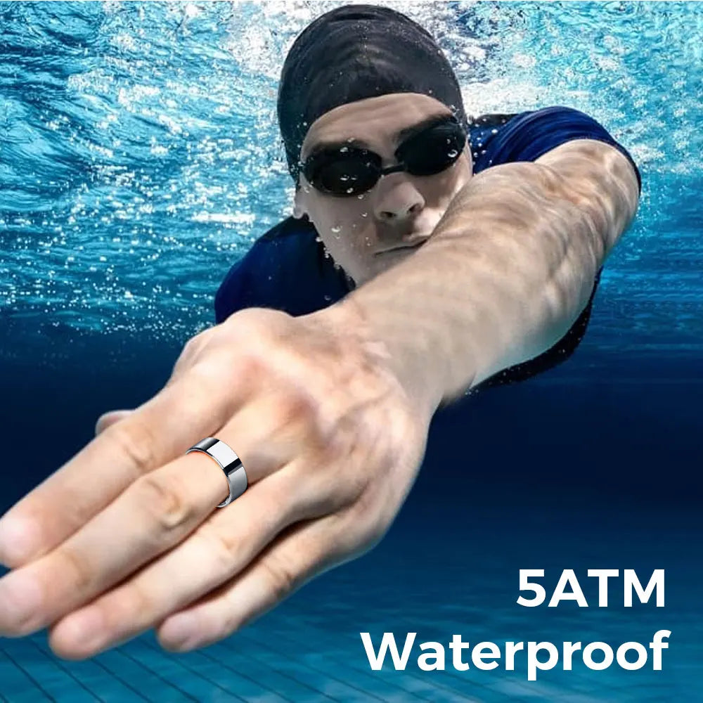 VALDUS VR11 Men Women Sleep Heart Rate Monitor Fitness Tracker Health Smart Ring Tidesmit