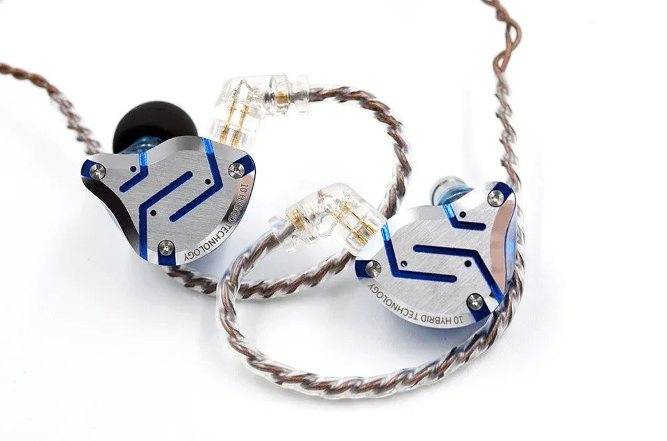 KZ ZS10 Pro 5-Driver Hybrid HiFi Wired Earbuds by Tidesmit Tidesmit