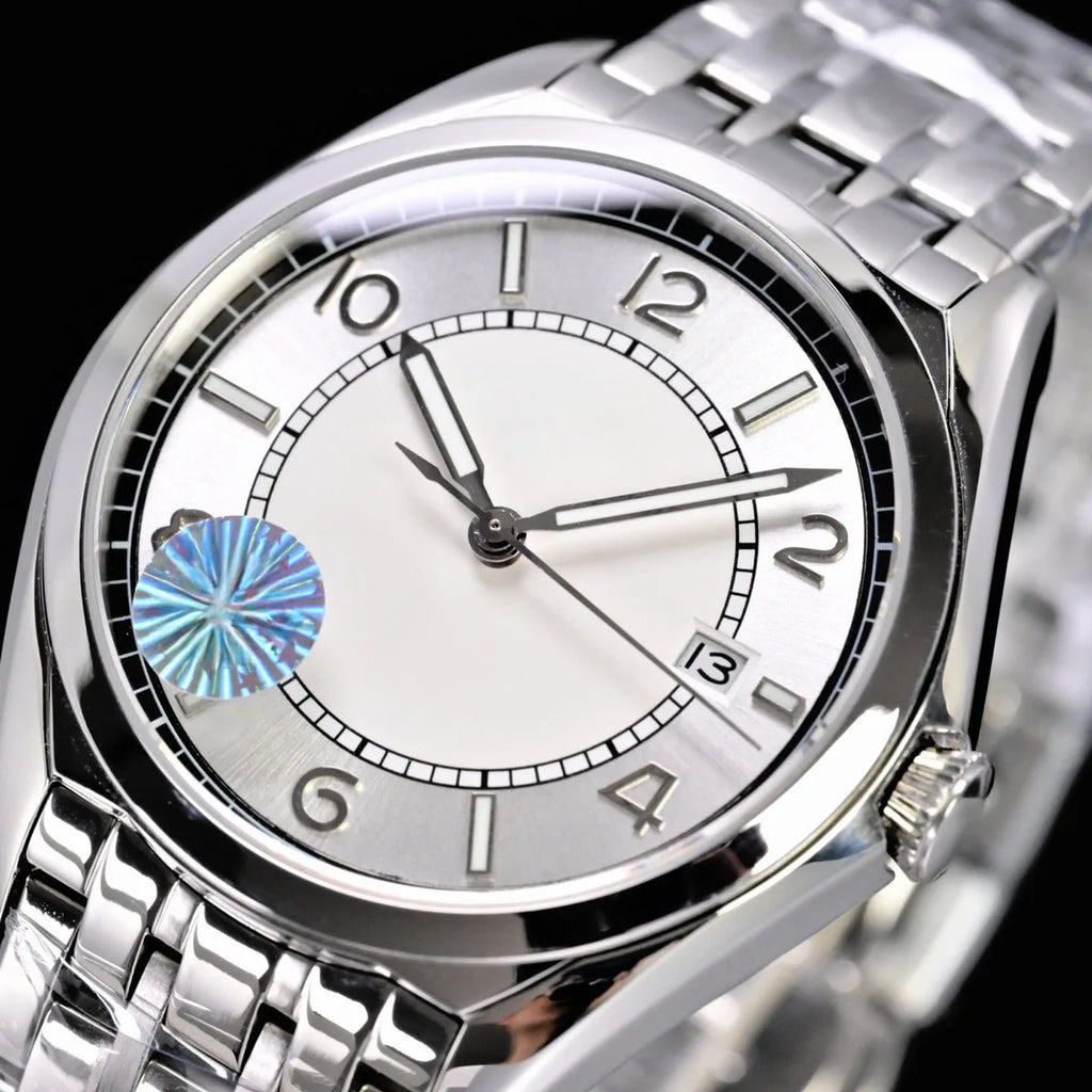 Popular Automatic Mechanical Watch Luminescent Hands Date Window Luxury Watch Men's Business Occasion Formal Watch