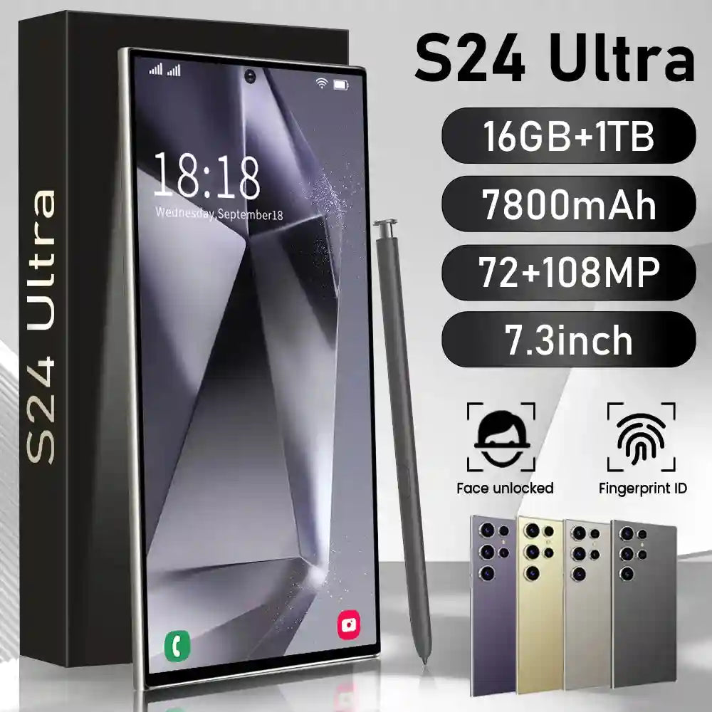 Tidesmit 5G Smartphone, 16GB RAM, 1TB Storage, 108MP Camera Tidesmit