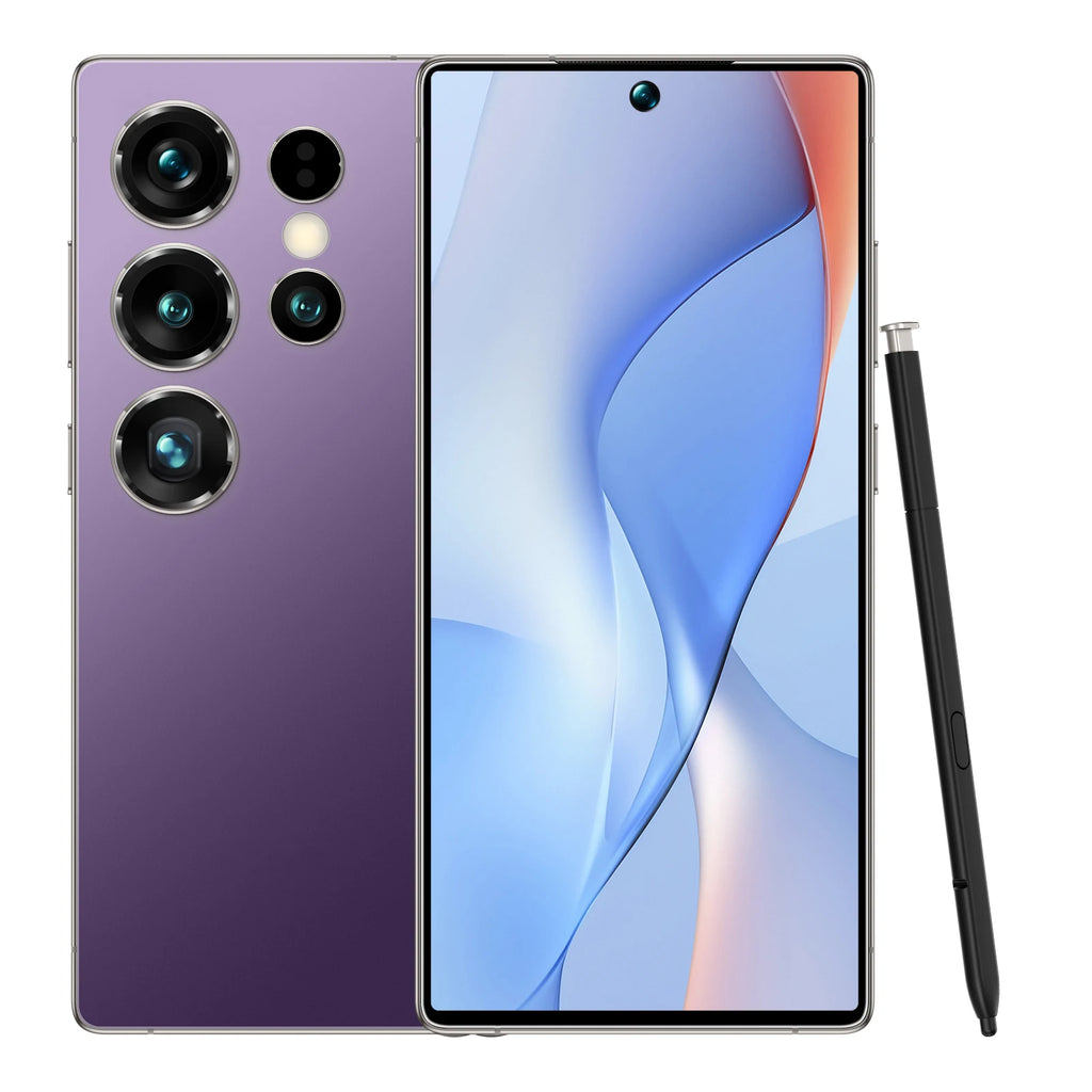 Tidesmit 5G Smartphone: Compact 5.0 inch, 6GB RAM, 128GB Storage Purple 6G Tidesmit