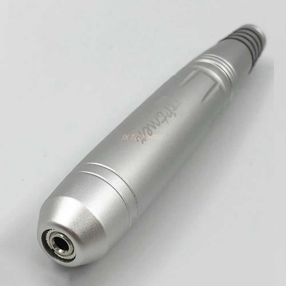 Artmex V8 silver rotary pen handle for permanent makeup, eyebrow, lip tattoo, and MTS machine systems.