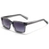 High-End Fashionable Square Eyewear Custom Logo Acetate Frame UV400 Lens Sunglasses for Women Men