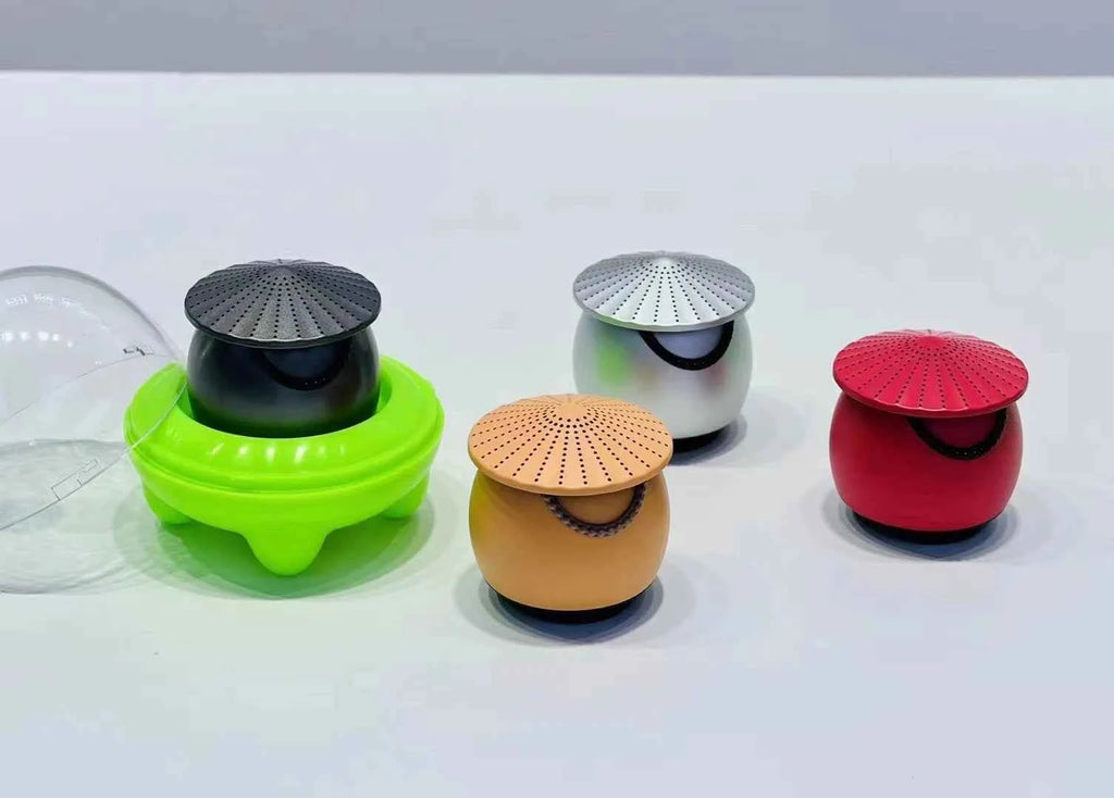 EWA A123 BT Speaker Mini Little Monk in Bamboo Hat Gift Wireless Portable Outdoor Stereo HD Sound Bass Cute Music Player My Store
